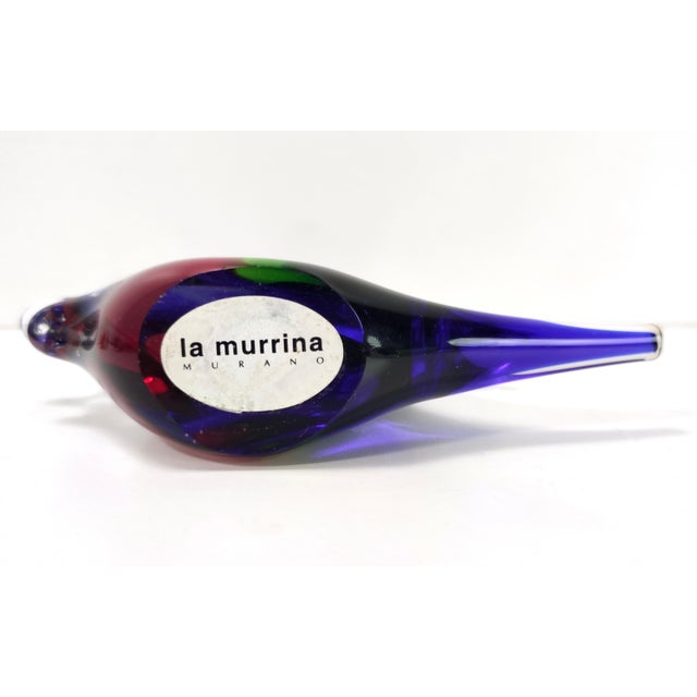 Vintage Murano Glass Fish Decorative Figure by La Murrina, 1980s For Sale - Image 12 of 13