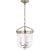 Merchant Lantern in Polished Nickel with Clear Glass Designer: Thomas O'Brien Canopy: 5.25" Round Mounting: Chain Shade...