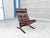 Wood 1960s Danish Modern "Siesta" Lounge Chair and Ottoman Attributed to Westnofa For Sale - Image 7 of 16