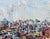 "Classic Strategy Board Game" is a mixed media painting on wood panel by Josh George, completed in 2026. The view looks...
