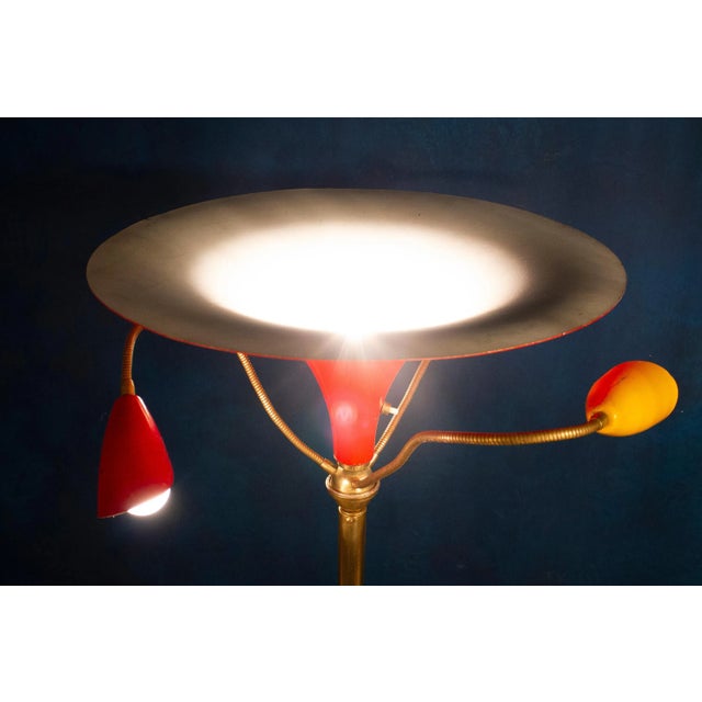 Italian Floor Lamp by Angelo Lelli for Arredoluce, 1949 For Sale - Image 9 of 14