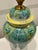 Chinoiserie Hand-Painted Jingdezhen Porcelain Vase-Form Lamp With Foo Dog Handles – Bok Choy Pattern For Sale - Image 3 of 12