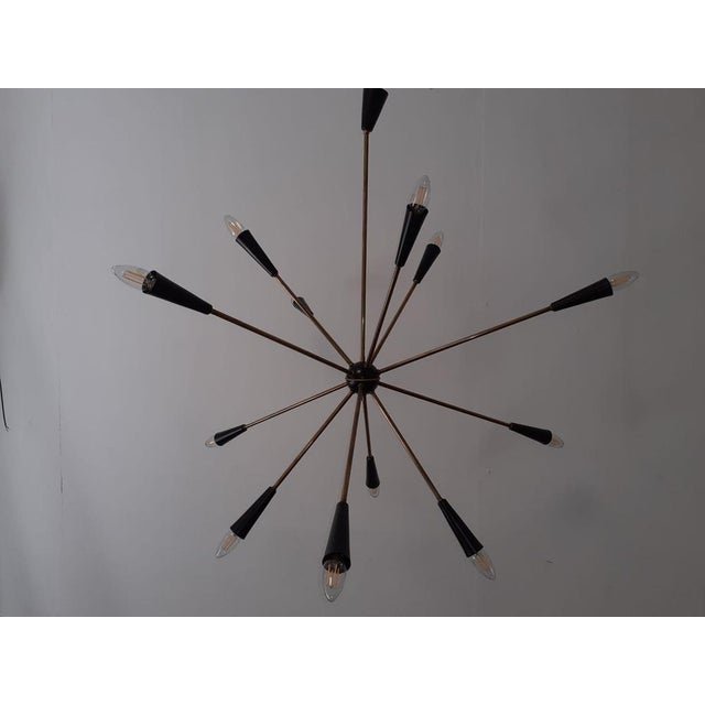Stilnovo 12-Light Sputnik Ceiling Light from Stilnovo For Sale - Image 4 of 18