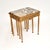 Stone Antique French Gilt Wood Nesting Tables with Marble Tops, 1930, Set of 3 For Sale - Image 7 of 13