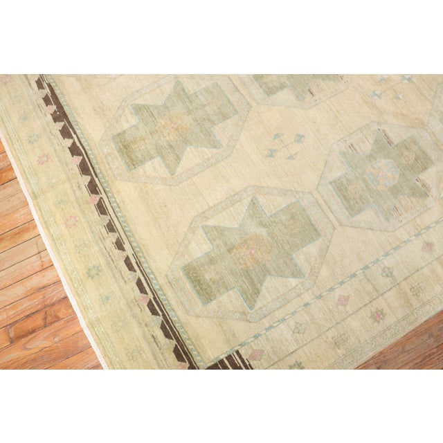 Vintage Zabihi Collection Turkish Anatolian Rug - 6'5" x 9'8" For Sale - Image 9 of 9