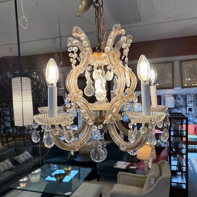 Omega Maria Theresa Chandelier, in the Style Of For Sale - Image 12 of 13