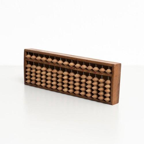 Vintage Japanese Handmade Abacus, 1940 For Sale - Image 4 of 17