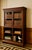 Antique Quarter Sawn Oak Bookcase / China Cabinet by Danner Furniture, c. 1910's. The bookcase is in three parts (top...