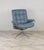 Sparrow Blue Leather Ekornes Stressless Recliner For Sale In Richmond - Image 6 of 9