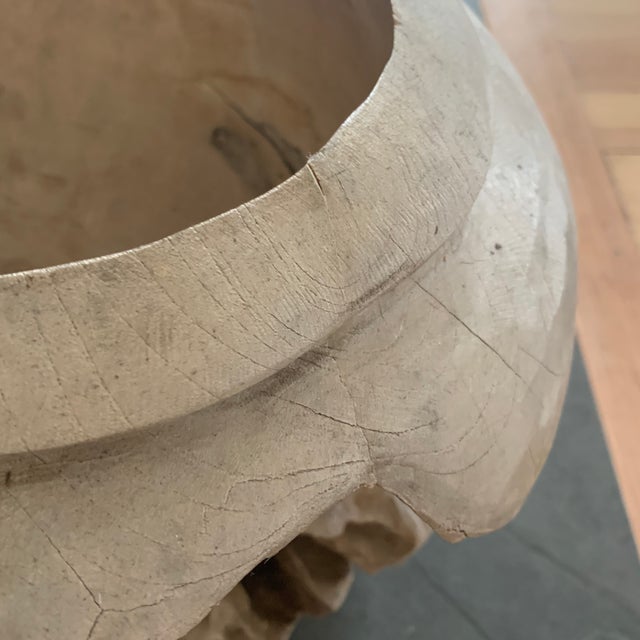 Organic Modern Teak Root Sculptural Vessel For Sale In Providence - Image 6 of 10