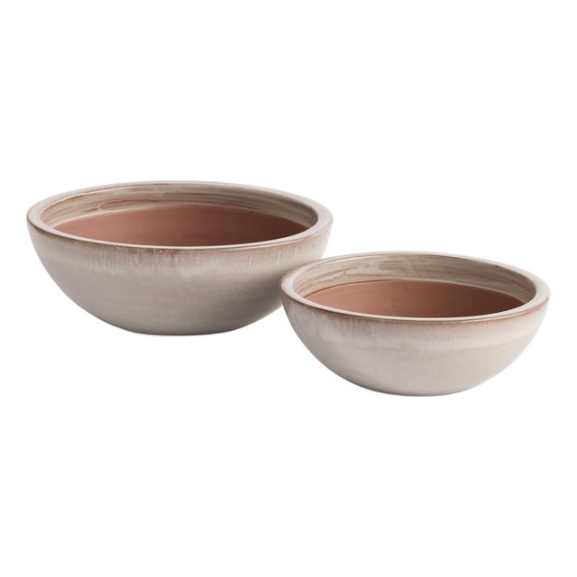 Naya Low Bowls, Set Of 2 For Sale