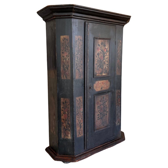 1788 Spanish Painted Wardrobe For Sale - Image 15 of 18