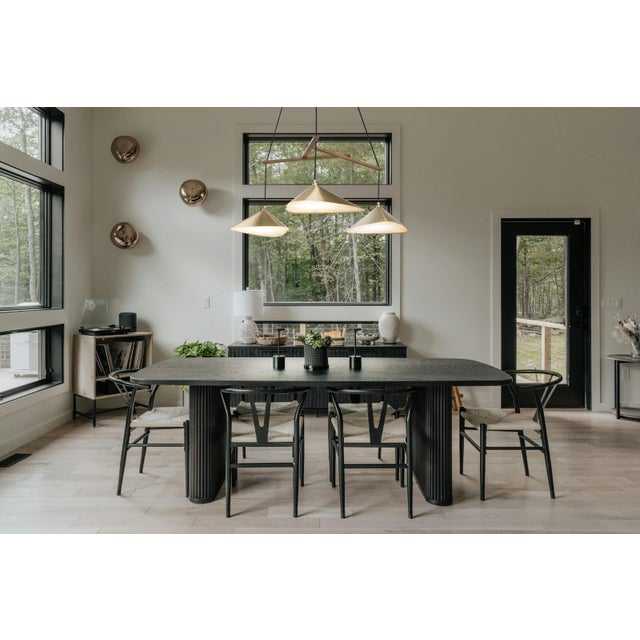 Not Yet Made - Made To Order Emily Group of Three Pendant in Metallic Tones by Daniel Becker For Sale - Image 5 of 7