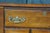 Mid Century Mersman Cherry Queen Anne Shell Carved Lowboy Chest Console Table For Sale - Image 12 of 18