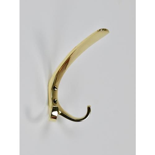 Metal Mid-Century Brass Coat Double Wall Hook by Herta Baller, Vienna, 1950s For Sale - Image 7 of 10