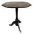 Antique Side Table Octagonal Top Snake Leg Tripod Primitive Green Paint Accent For Sale