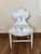 2010s Ambella Home Collection Scalloped Clover-Back Accent Chair in Botanical Floral Print For Sale - Image 5 of 5