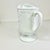 White 1970s Vintage Americana Arts & Crafts Indiana Glass Grape Milk Glass 64 Oz Pitcher For Sale - Image 8 of 14