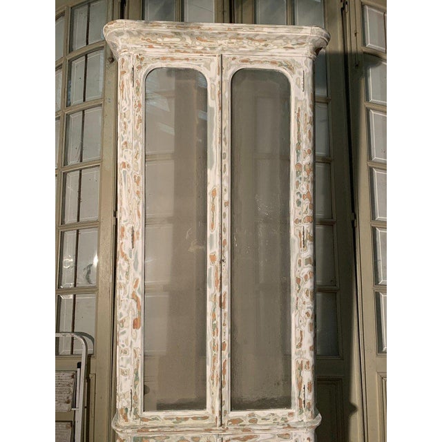 20th Century Style Lacquered Wood Display Cabinet For Sale - Image 3 of 9