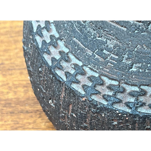 Brown Mid-Century Modern Danish Studio Pottery Table Lamp by Jytte Trebbien and Harry Nielsen for Tusbo, Denmark, 1960s For Sale - Image 8 of 18