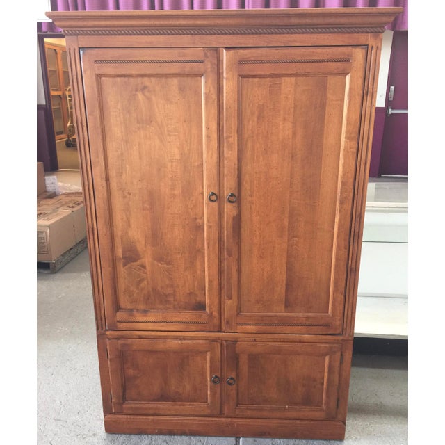 Ethan Allen Tv Armoire Country Crossings Chairish
