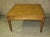 Vintage Baker Burl Wood Table Mid Century Square Coffee 4 Drawers MCM For Sale - Image 9 of 13