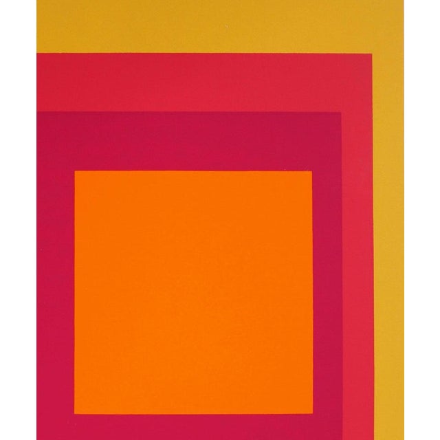 Josef Albers, Homage to the Square, La Tehuana, Screen Print For Sale - Image 4 of 7