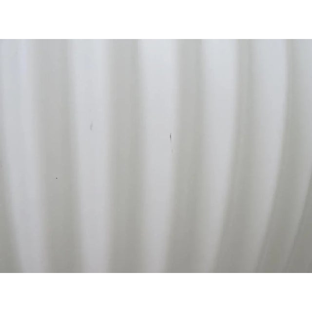 Large Brass Ceiling Lamp with Pleated Ball, 1950s For Sale - Image 16 of 18