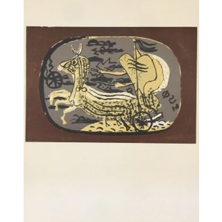 Georges Braque Fine Lithographic Print, 1945 For Sale