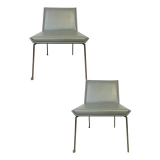 Pair of Late 20th Century Modern Neiman Marcus Group Side Chairs For Sale