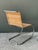 Tan Vintage Mies Van Der Rohe for Knoll Woven Rattan Cantilevered Chair For Sale - Image 8 of 15