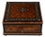 19th Century Napoleon III Marquetry Box, Mother of Pearl Inlay For Sale