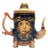 Ron Carlson, "Large Blue and Gold Teapot With Orange Handle and Spout" 2026 For Sale
