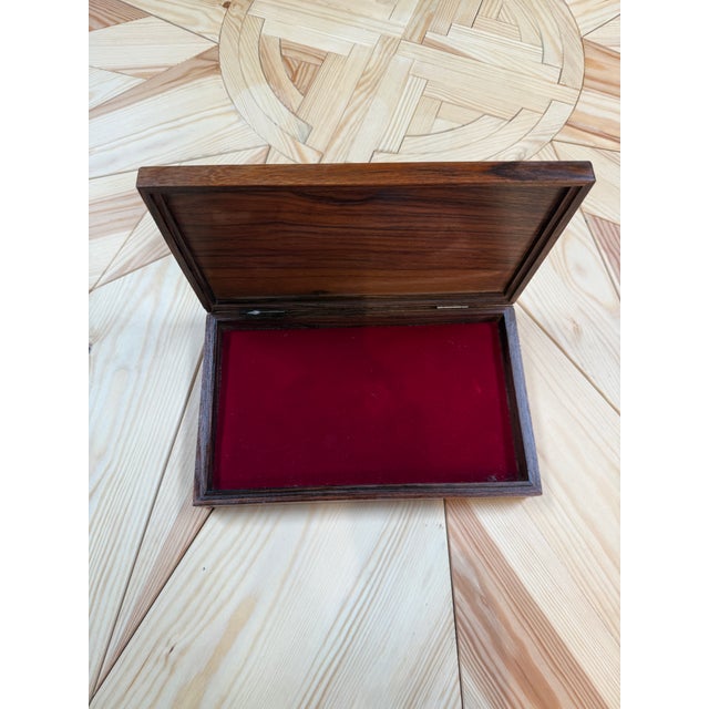 Vintage Italian Acca Wood Trinket Jewelry Box For Sale In Los Angeles - Image 6 of 8