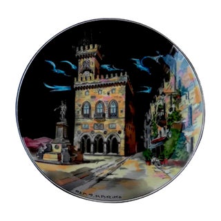 Vintage San Marino Centerpiece from Titano R.S.M. For Sale