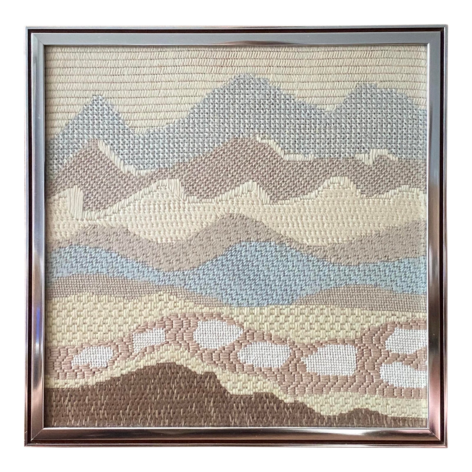 Mid Century Modern Textile Wall Art Chairish