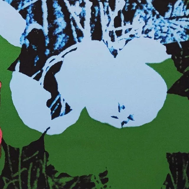 Andy Warhol, Flowers, Lithograph, 1980s For Sale - Image 6 of 12