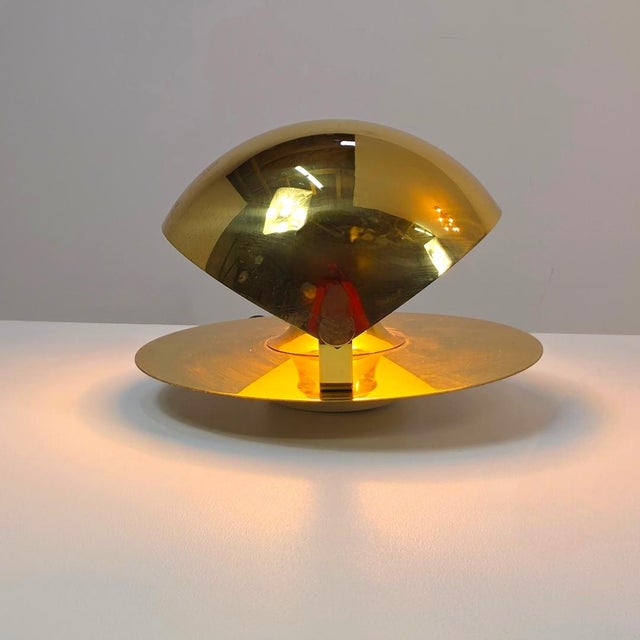 Gold Mid-Century Brass Wall Lights from Cosack Leuchten, 1980s, Set of 2 For Sale - Image 8 of 9