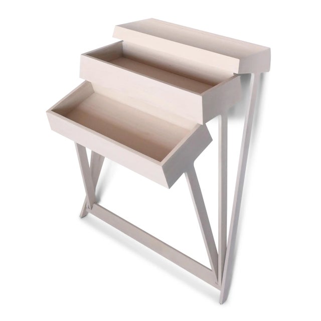 Raw Edges Oak Pivot Cabinet by Raw Edges for Arco For Sale - Image 4 of 9