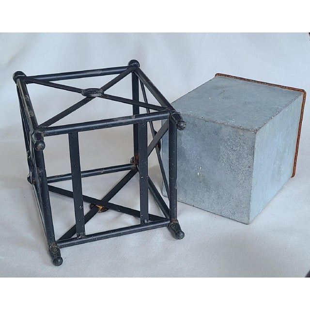 1990s Pair of ‘X’ Cachepots For Sale - Image 5 of 7