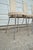 Vintage Hollywood Regency Chrome Metal Faux Bamboo Dining Kitchen Set - 5 Pc Set For Sale - Image 10 of 10
