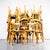 Vintage French Dining Chairs, 1950s, Set of 4 For Sale - Image 6 of 10