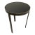 Ward Bennett Black Glass Side Table For Sale