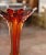 Italian Mid-Century Italian Pulled-Feather Glass Vase Attributed to Murano For Sale - Image 3 of 8