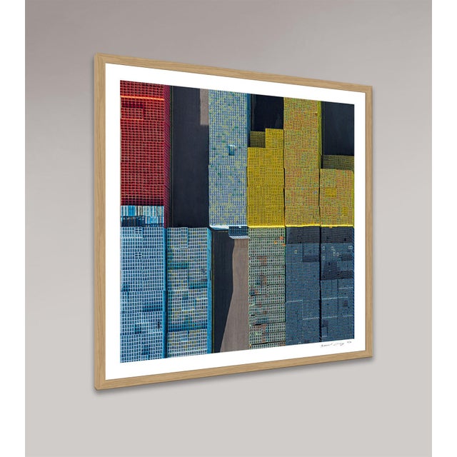 Not Yet Made - Made To Order Crate_stakcks_003" Contemporary Limited Edition Fine Art Photograph Print by Bernhard Lang For Sale - Image 5 of 13