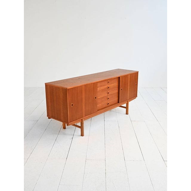Yngve Ekström Ulvö Sideboard by Yngve Ekström for Bjärsta, 1960s For Sale - Image 4 of 13