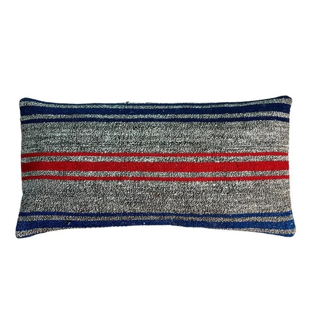 Vintage Turkish Kilim Cushion Cover, 1970s For Sale - Image 11 of 11