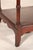 Pair of English Regency Style Mahogany 3 Tier Side Tables For Sale - Image 10 of 11