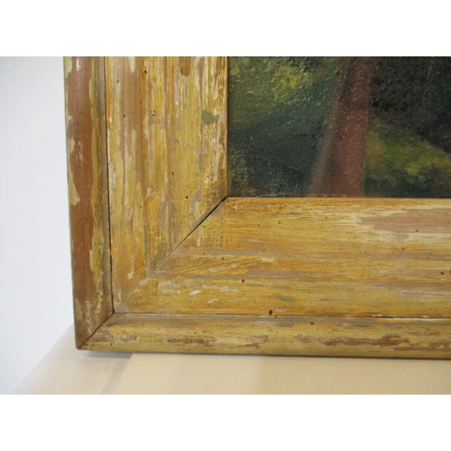 Mid 20th Century Wpa Industrial Styled Painting by Joan Hedman For Sale - Image 5 of 9