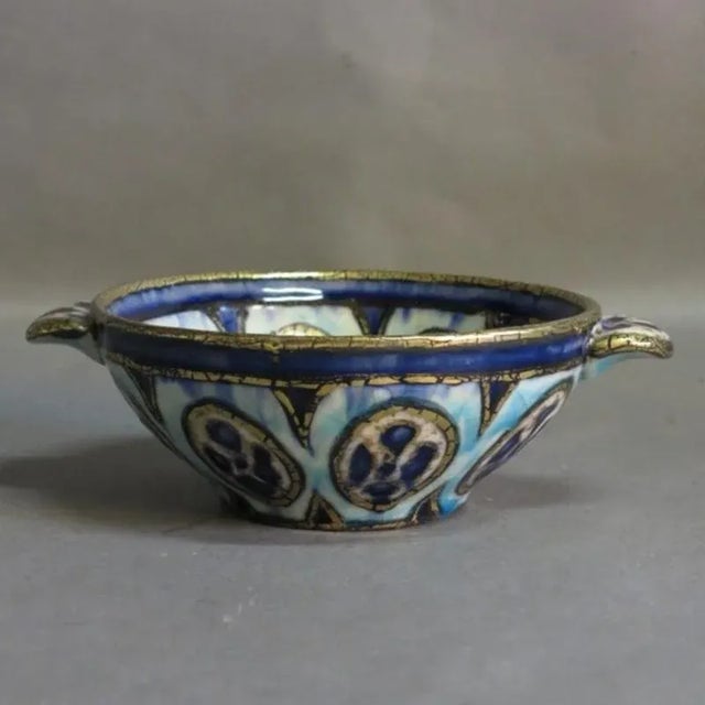 Jugendstil Ceramic Bowl by Andre Métthey For Sale - Image 11 of 13